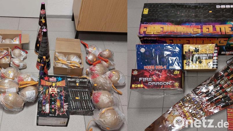 Die Bundespolizei Waidhaus beschlagnahmte bei Waldsassen insgesamt 120 Kilogramm illegal eingeführter Pyrotechnik. Symbolbild: Bundespolizei Waidhaus