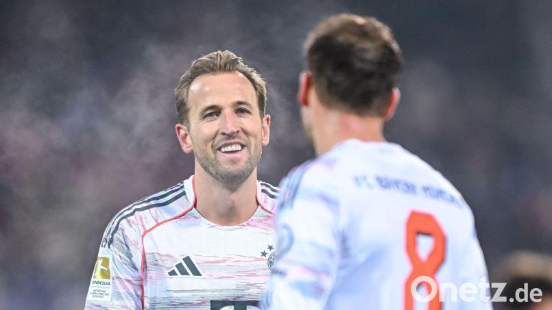 Herbstmeister der Bundesliga: Harry Kane (l.) und der FC Bayern. Bild: Harry Langer/dpa