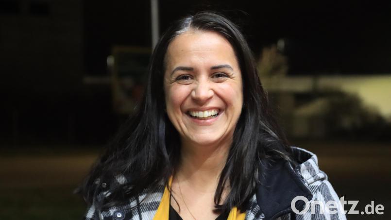 Nach einem langen Tag voller Weihnachtsbesuche: Tanja Renner. Bild: olr