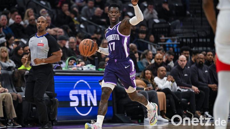 Dennis Schröder war Sacramentos Matchwinner gegen Houston. Bild: Justine Willard/AP/dpa