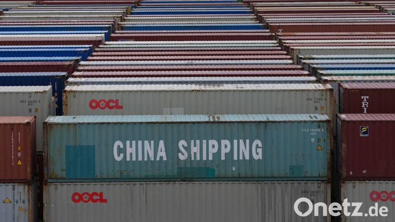 Die Ausfuhren nach China und in die USA sind zuletzt deutlich zurückgegangen. Bild: Marcus Brandt/dpa