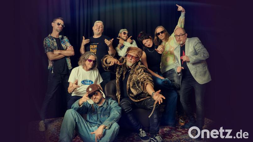 G-Funk, Hip-Hop, Old School, Reggae Vibes, Rock, Jazz und Soul bringt die Band Grand Slam Funk auf die Bühne. Bild: Grand Slam Funk/exb