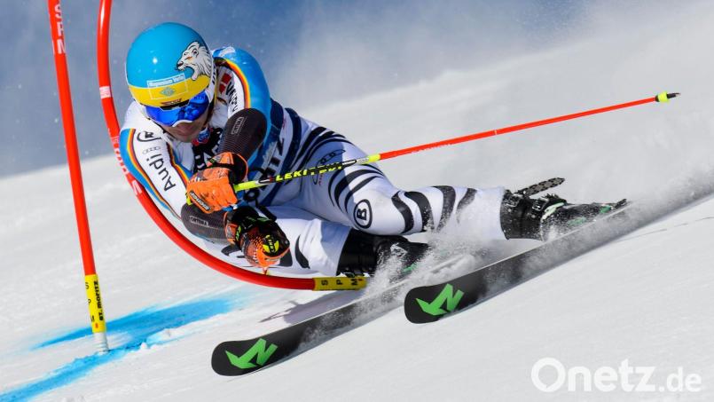 Felix Neureuther bei einem Rennen im Jahr 2016. (Archivbild) Bild: Jean-Christophe Bott/KEYSTONE/dpa