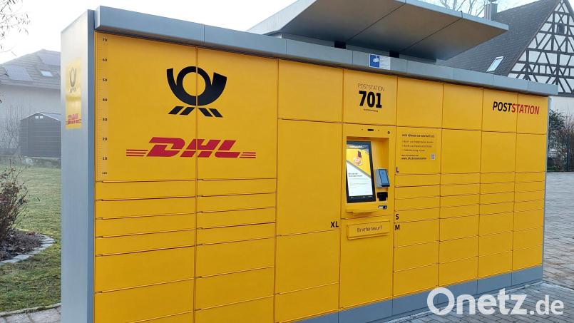 So sieht die neue Poststation in Illschwang aus, die sich unmittelbar neben dem Rathaus befindet. Bild: no