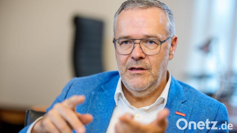 Handwerkspräsident Dittrich: „Kein Alarmismus. Aber die Stimmung ist sehr schlecht.“ Bild: Michael Kappeler/dpa