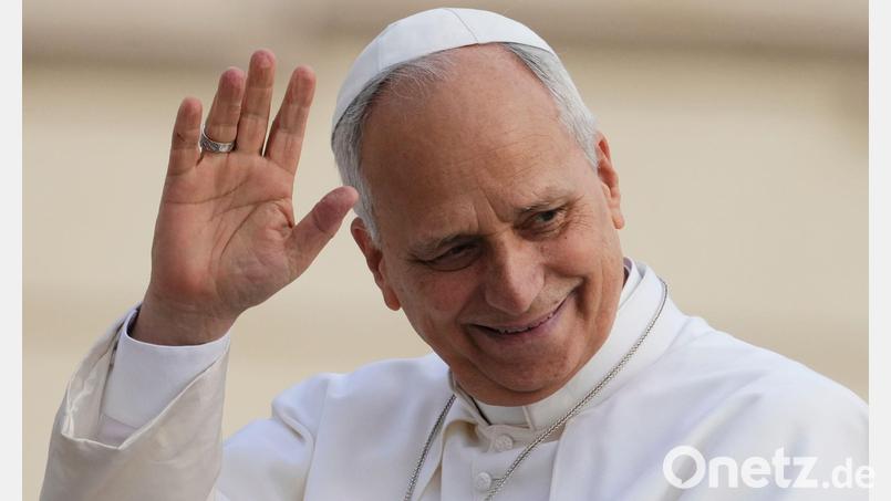 Papst Leo XIV. zelebriert seien erste Christmette. (Archivbild) Bild: Alessandra Tarantino/AP/dpa