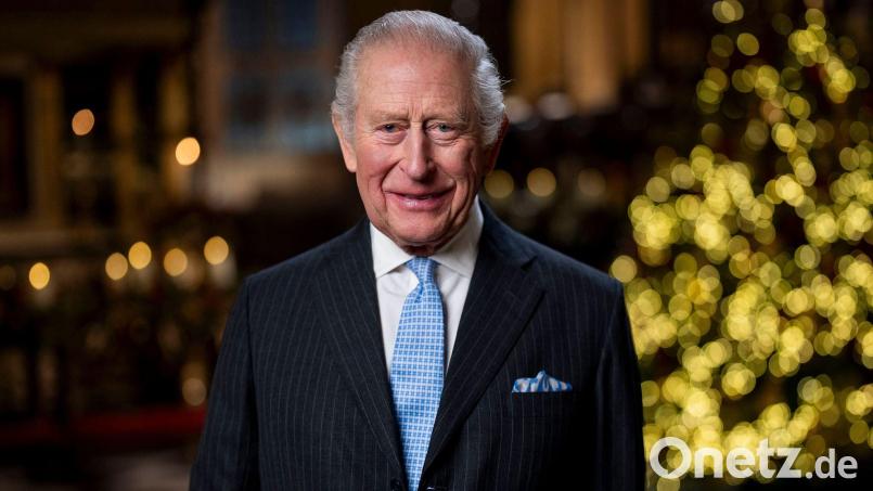 Der König erinnert in seiner Weihnachtsbotschaft an grundlegende Werte. Bild: Aaron Chown/Pool PA/AP/dpa