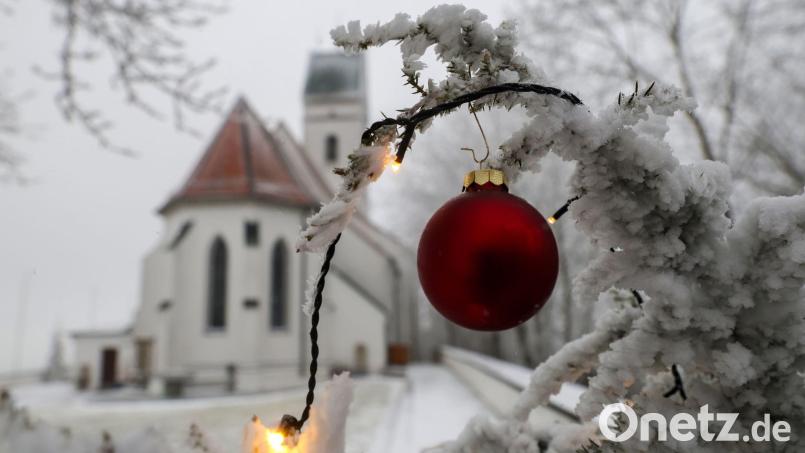 Nur wenige Menschen konnten Heiligabend im Schnee feiern. Bild: Thomas Warnack/dpa
