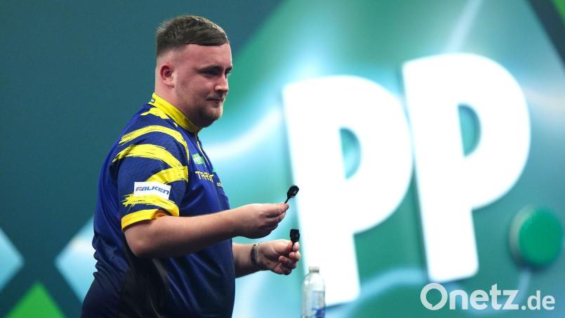 Luke Littler musste sich als Kind einer Operation an den Augen unterziehen. (Archivbild) Bild: Bradley Collyer/PA Wire/dpa