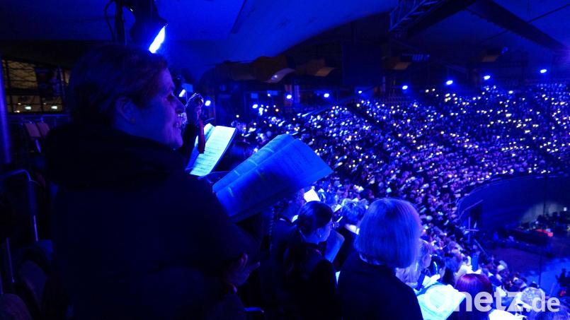Das Weihnachtsmusical in München mit rund 2000 Laiensängern war ein bewegendes Gemeinschaftserlebnis. Bild: Stiftung Creative Kirche