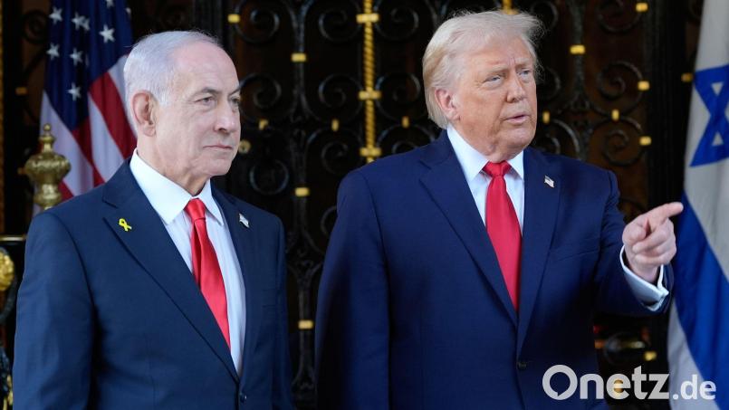 US-Präsident Trump findet deutliche Worte für den Fall, dass der Iran sein Rüstungsprogramm fortsetzen sollte. Bild: Alex Brandon/AP/dpa