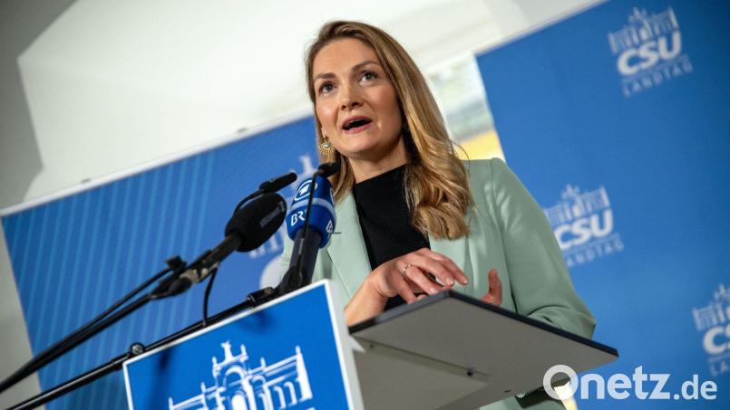 Bayerns Gesundheitsministerin Judith Gerlach (CSU) dringt auf eine Rücknahme der aktuellen Cannabis-Regelungen. (Archivfoto) Bild: Pia Bayer/dpa