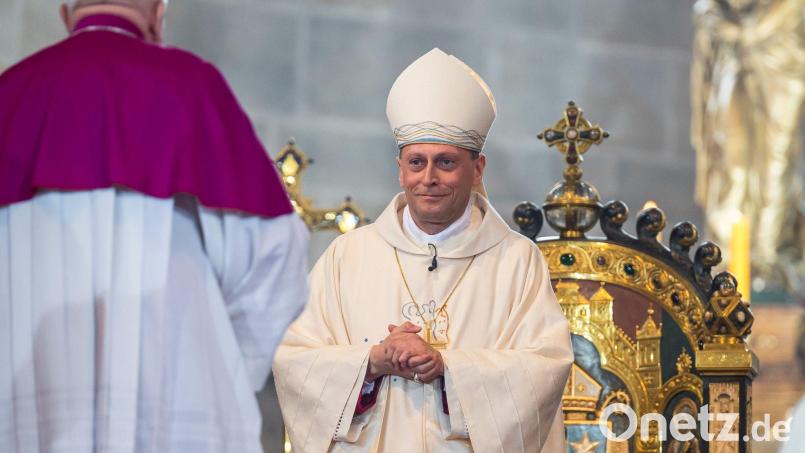 Der Bamberger Erzbischof Gössl blickt auf das Heilige Jahr 2025 zurück. (Archivbild) Bild: Daniel Vogl/dpa