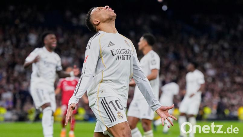Real Madrid muss zu Beginn des neuen Jahres ohne seinen besten Spieler auskommen. (Archivbild) Bild: Manu Fernandez/AP/dpa