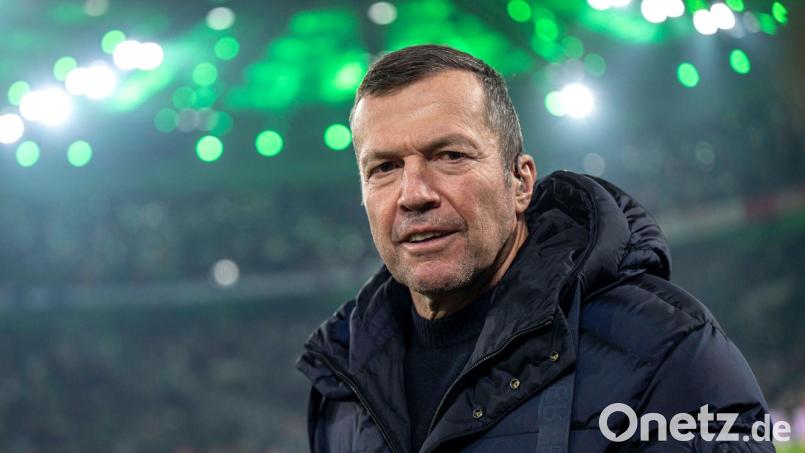 Lothar Matthäus sieht die deutsche Nationalmannschaft bei der WM auf Platz 3. (Archivbild) Bild: David Inderlied/dpa