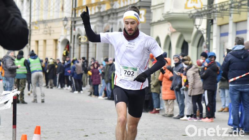 Der Sieger des Hauptlaufes 2025: Maximilian Zeus. Bild: Hubert Ziegler