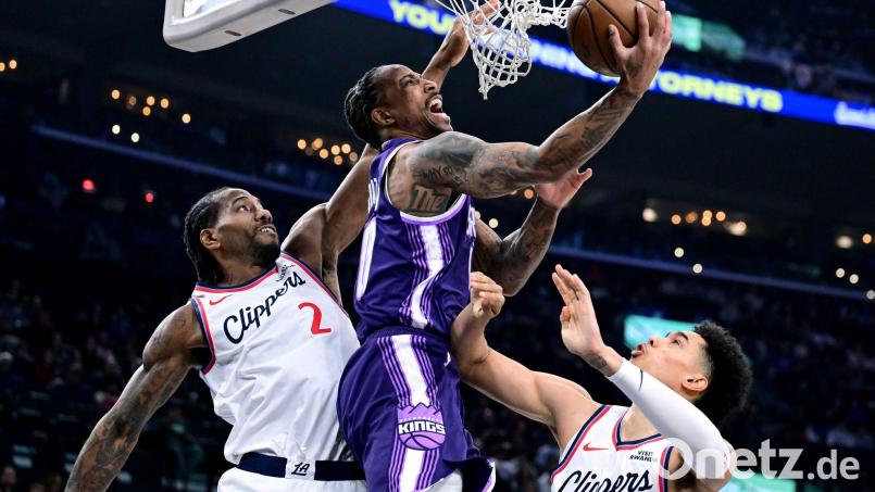 Die Sacramento Kings waren bei den LA Clippers chancenlos. Bild: Wally Skalij/AP/dpa