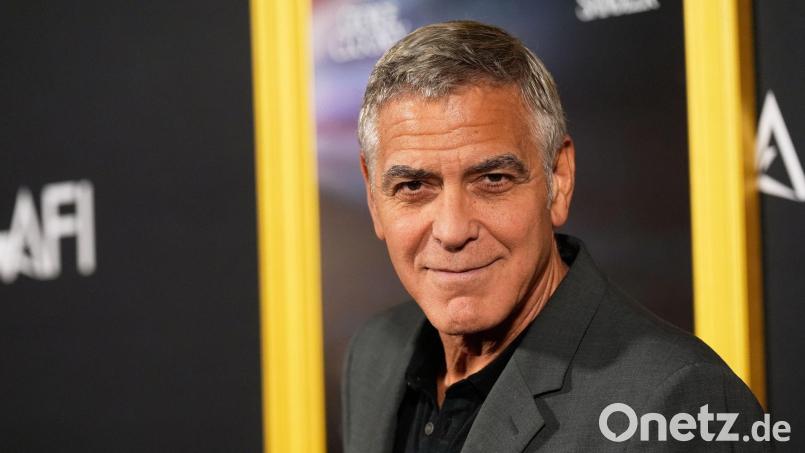 Nur ein „Durchschnittstyp“? US-Präsident Trump beschimpft Hollywoodstar George Clooney, nachdem dieser jetzt offiziell französischer Staatsbürger ist. (Archivbild) Bild: Chris Pizzello/Invision/dpa