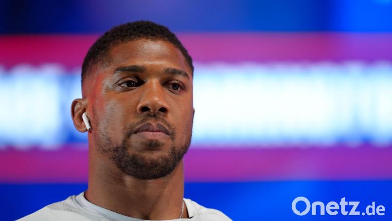 Der britische Box-Star Anthony Joshua konnte nach einem schweren Unfall das Krankenhaus verlassen (Archivbild) Bild: Jordan Pettitt/PA Wire/dpa