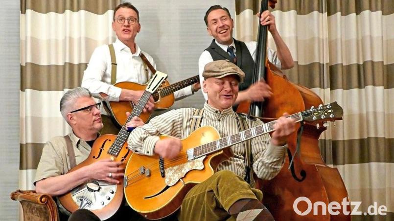 Paul's Barber Shop spielt Musik aus den 1920ern bis 1950ern. Bild: Claudia Schick/exb