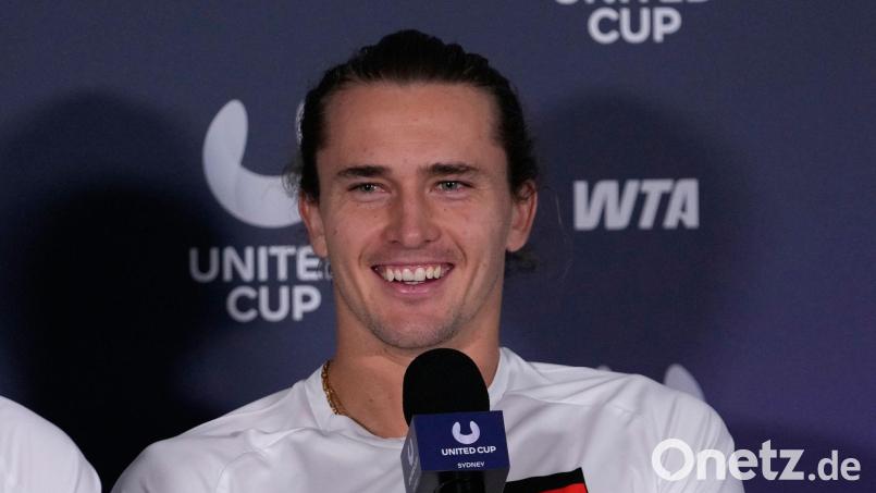 Fühlt sich wie ein Dieselmotor: Tennisstar Alexander Zverev. Bild: Rick Rycroft/AP/dpa