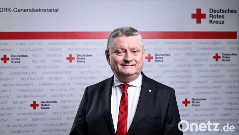 DRK-Präsident Hermann Gröhe fordert mehr Geld für den Bevölkerungsschutz. (Archivbild) Bild: Britta Pedersen/dpa