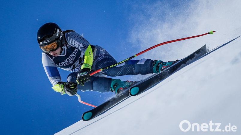 Noa Szollos holte in Kranjska Gora die ersten Weltcup-Punkte für Israel. (Archivbild) Bild: Michael Kappeler/dpa