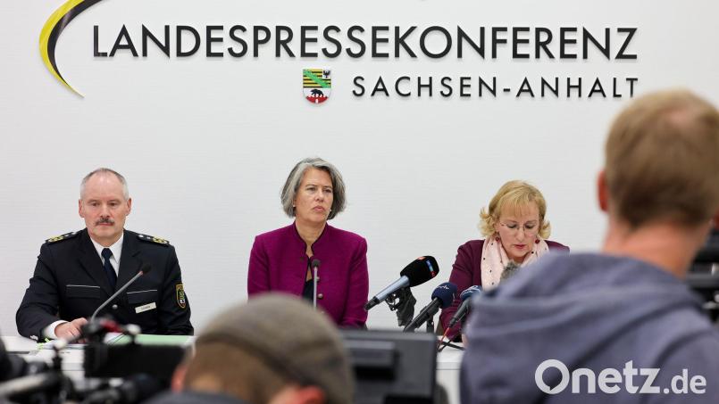 Eine Woche vor Weihnachten informierte Sachsen-Anhalts Innenministerin Tamara Zieschang (CDU) über die möglichen Anschlagspläne. (Archivbild) Bild: Peter Gercke/dpa