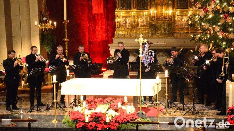 "Tritonus Brass" spielt Dreikönigs-Konzert in der Josefskirche. Bild: Kunz
