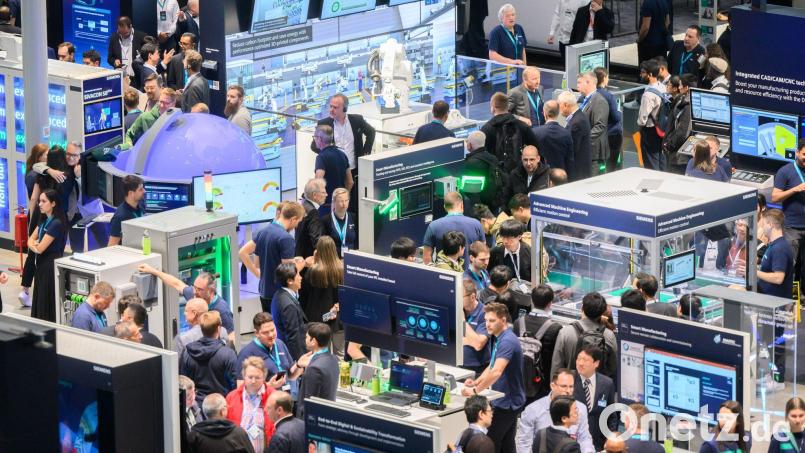 Der Branchenverband Auma blickt zuversichtlich auf das anstehende Messejahr. (Archivbild) Bild: Julian Stratenschulte/dpa