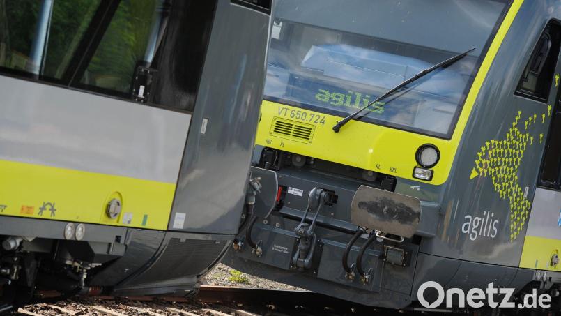 Technische Störungen aufgrund der Kälte schränken den Zugverkehr von Agilis vor allem in Oberfranken - aber auch in der Oberpfalz. Symbolbild: David-Wolfgang Ebener/dpa