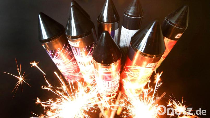 Knallgeräusche und Lichtblitze durch Feuerwerkskörper versetzen viele Haustiere in Stress und Angst. (Symbolbild) Bild: Roland Weihrauch/dpa/dpa-tmn