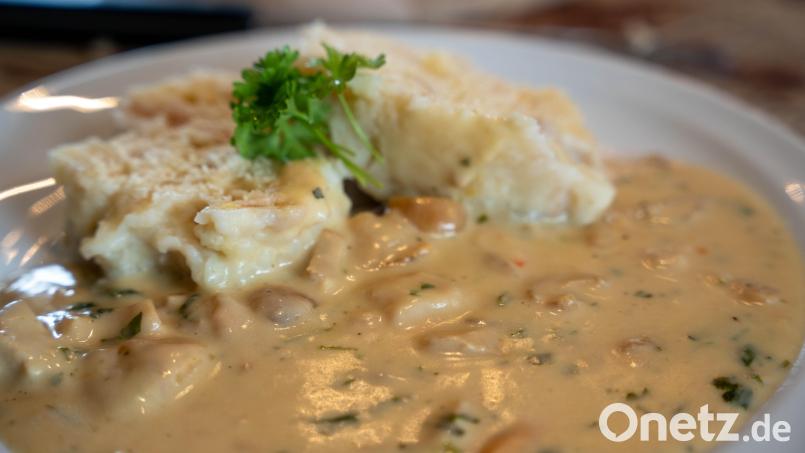 Böhmische Knödel mit Schwammerlsoße. Archivbild: Marco Meier