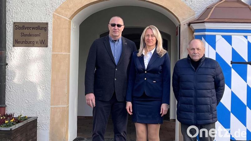 Die AfD Schwandorf/Cham hat ihre Kandidaten für die Stadtratswahl in Neunburg vorm Wald 2026 nominiert. Bild: Thomas Deutscher