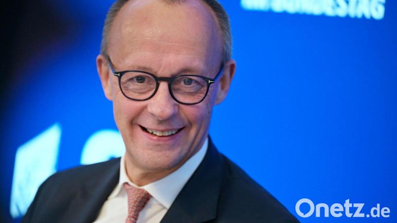 Friedrich Merz ist zu Gast bei der CSU im Kloster Seeon. Bild: Malin Wunderlich/dpa