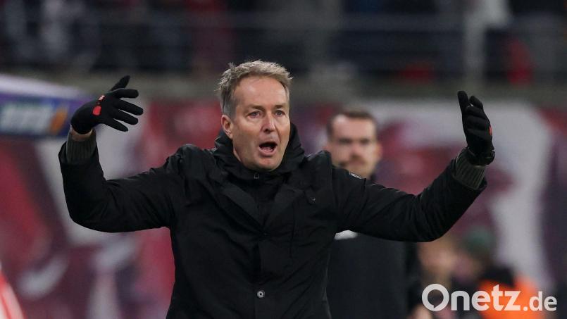 Der dänische Trainer Kasper Hjulmand macht sich Sorgen um Grönland. (Archivbild) Bild: Jan Woitas/dpa