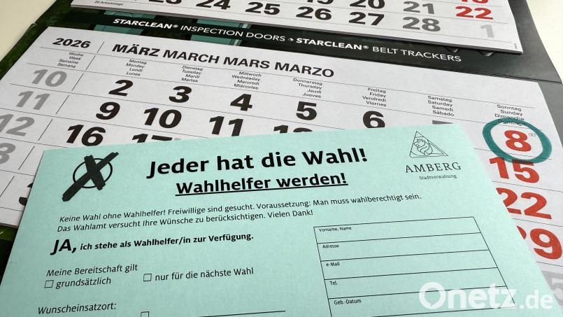 Am 8. März ist Kommunalwahl in Amberg. Die Vorbereitungen dafür gehen in die heiße Phase. Zehn Parteien und Listen haben ihre Wahlvorschläge abgegeben. Eine Frau und sechs Männer bewerben sich um das Amt des Oberbürgermeisters. Bild: Petra Hartl