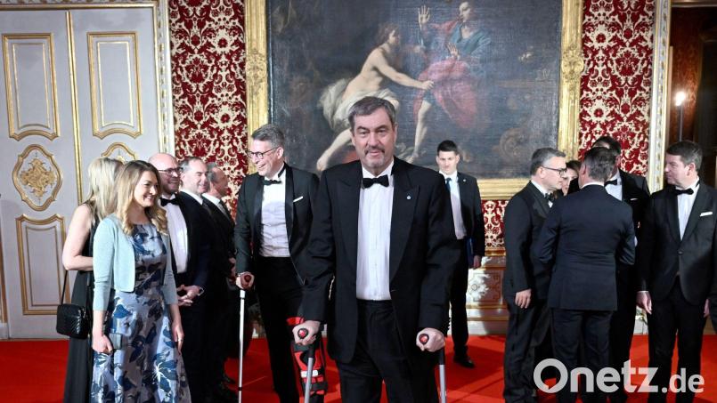 Die erzwungene Pause nach der Hüft-OP zum Nachdenken genutzt: Bayerns Ministerpräsident Söder. Bild: Felix Hörhager/dpa