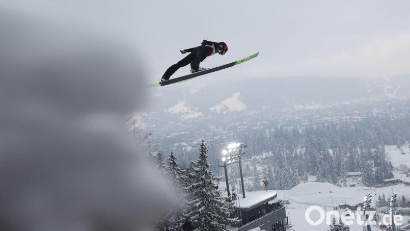 Karl Geiger steckt derzeit in der Krise. Bild: Grzegorz Momot/PAP/dpa