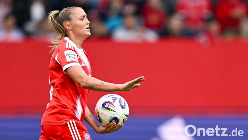Abgang: Georgia Stanway verlässt den FC Bayern. (Archivbild) Bild: Sven Hoppe/dpa