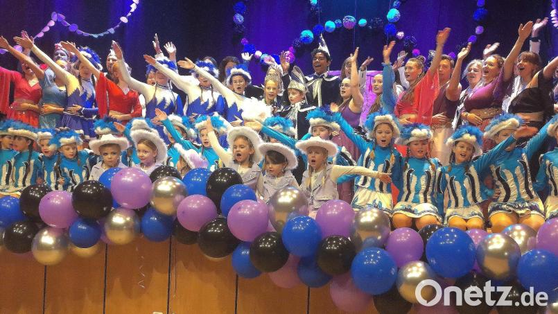 Einen bunten Galaabend gestaltete am Freitag die Faschingsgesellschaft Weiß-Blau Wiesau zusammen mit Akteuren befreundeter Vereine. Bild: wro