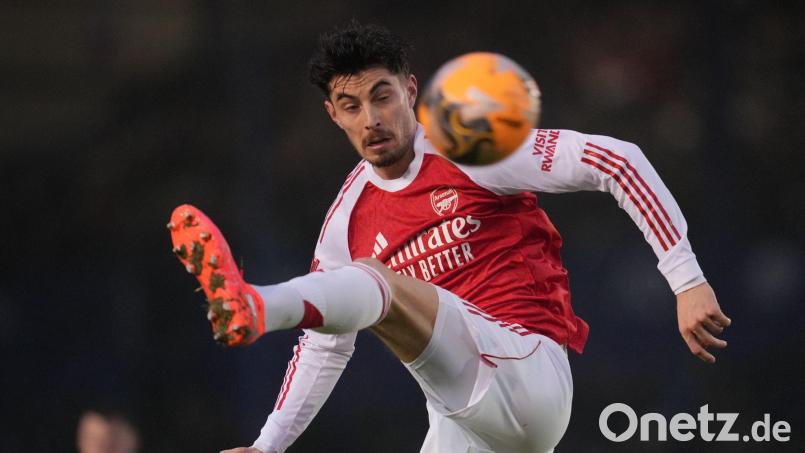 Kai Havertz gab nach langer Verletzungspause sein Comeback für den FC Arsenal. Bild: Kin Cheung/AP/dpa