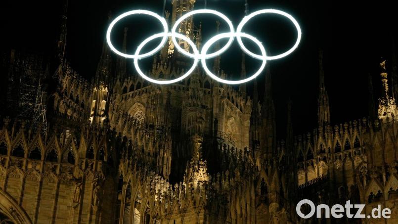 Die Winterspiele in Mailand dürften erneut von politischen Debatten begleitet werden. (Archivbild) Bild: Luca Bruno/AP/dpa