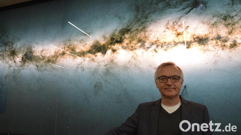 Matthias Mändl, Vorstand des Planetariums und der Volkssternwarte Amberg-Ursensollen. Archivbild: Natalie Schwarz