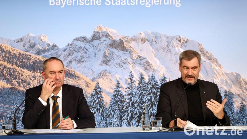 Eine neue Umfrage gibt den bayerischen Regierungspartner unterschiedliche Signale. Bild: Karl-Josef Hildenbrand/dpa