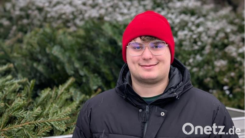 Elias Lay war zum wiederholten Mal für die KjG bei der Christbaum-Aktion unterwegs. In diesem Jahr gab es besondere Herausforderungen. Bild: Elias Lay