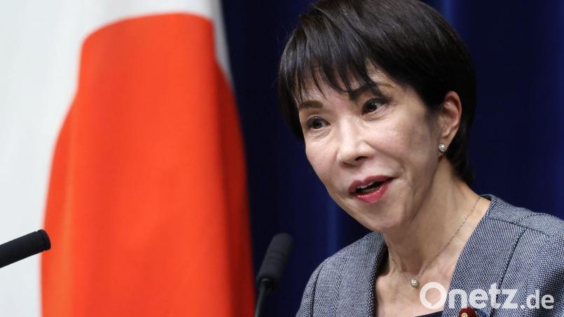 Japans erste Regierungschefin Takaichi plant Berichten zufolge vorgezogene Neuwahlen. (Archivbild) Bild: Kiyoshi Ota/Pool Bloomsberg/dpa