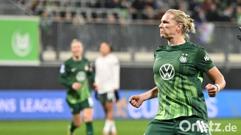 Vertrag in Wolfsburg läuft aus: Alexandra Popp. (Archivbild) Bild: Swen Pförtner/dpa