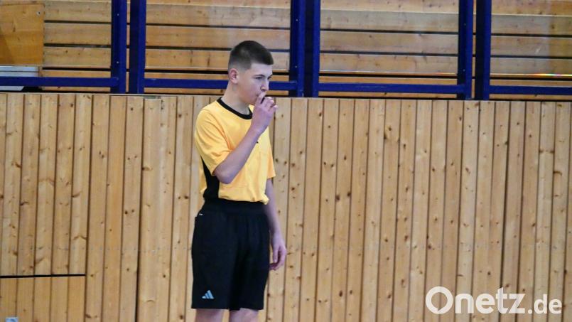 Alles im Griff: Emil Horn pfeift wie Papa Christoph und Bruder Moritz. Bild: ama