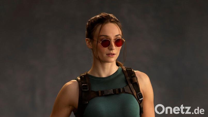 Sophie Turner sagt, dass sie schon lange ein „Tomb-Raider“-Fan ist. Bild: Jay Maidment/Prime Video/dpa